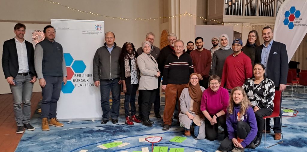 Gruppenbild bei unserer Klausurtagung in der Kulturkirche Nikodemus Neukölln